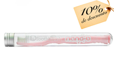 Nano-B: Cepillo de dientes infantil - varios colores - 10% descuento