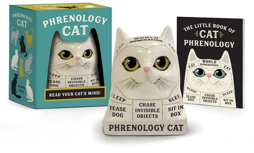 Cerámica: Phrenology Cat. Read your cat's mind! - 30% descuento