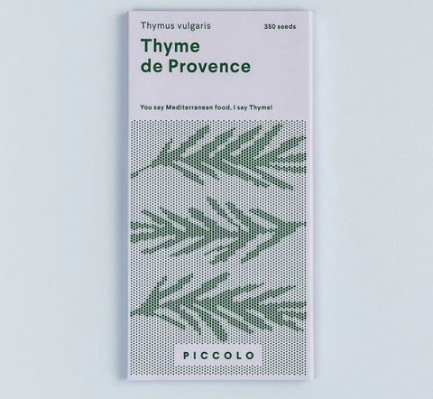 Piccolo: Semillas de hierbas de Provenza - Varios tipos - 50% descuento