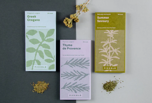 Piccolo: Semillas de hierbas de Provenza - Varios tipos - 50% descuento