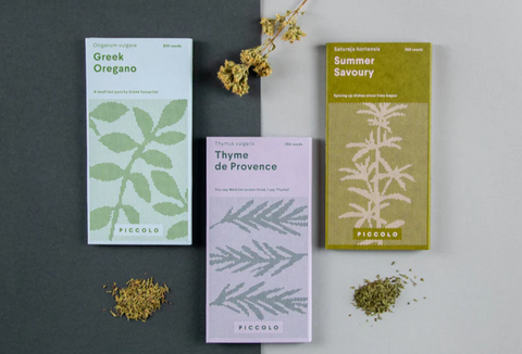 Piccolo: Semillas de hierbas de Provenza - Varios tipos - 50% descuento