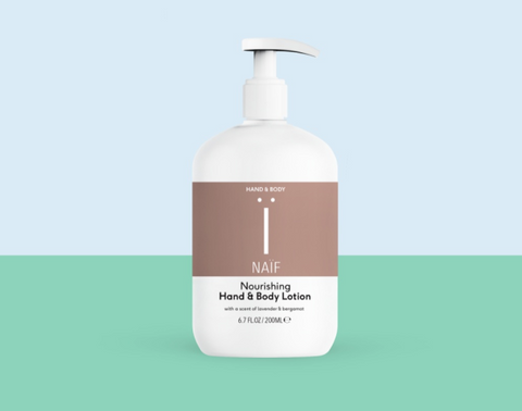 Naïf: Hand & Body Lotion (Loción corporal nutritiva) - 20% descuento