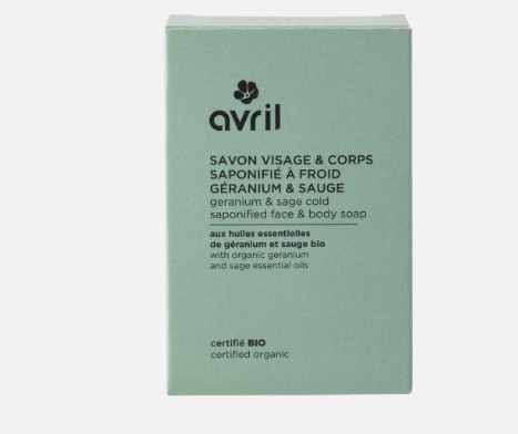 Avril: Savon Visage & Corps - Varios tipos (Pastilla de jabón para cara y cuerpo) - 50% descuento