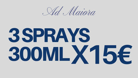 AD MAIORA : 3 SPRAYS LAVANTES 300ML X 15€ (5€/U) (Copia)