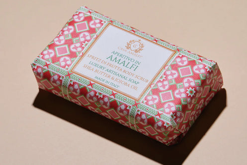 Casa Amalfi: Jabón exfoliante Aperitivo en Amalfi (Menta y granada) - 25% descuento