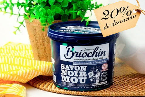 Jacques Briochin: Savon Noir Mou (Jabón negro suave) - 20% descuento