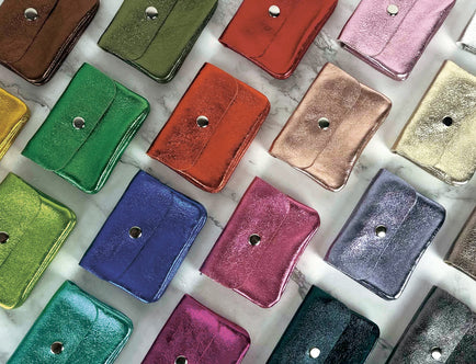 Cotidi: Monedero de piel metalizada - 20% descuento