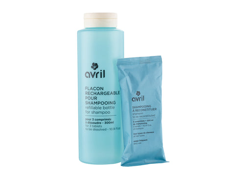 Avril: Shampooing Rechargeable (Champú de uso frecuente recargable) - 1€