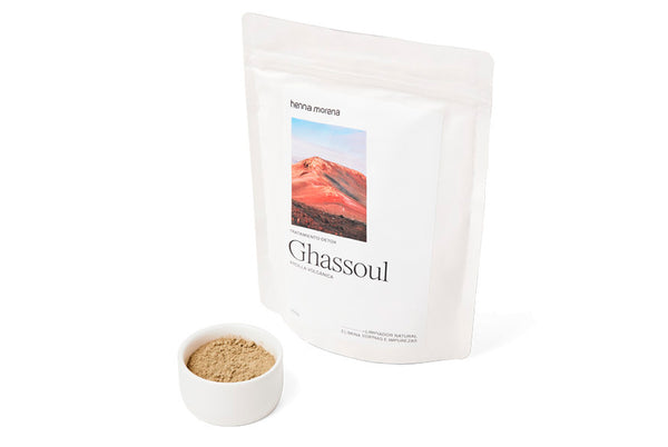 Henna Morena: Arcilla Ghassoul (Cataplasma capilar: detox) - 10% descuento