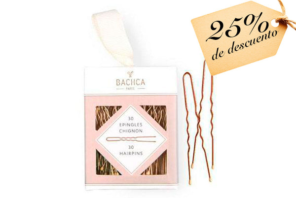 Bachca: Epingles Chignon (Horquillas de moño) - 25% descuento