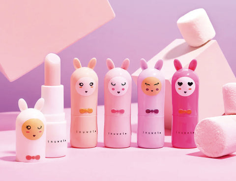 Inuwet: Bálsamos de labios Bunny (Varios aromas) - 25% de descuento