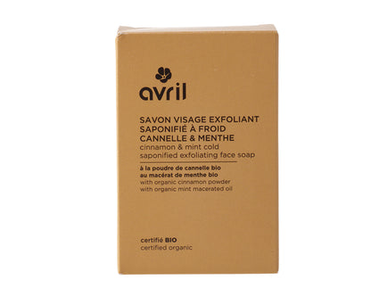 Avril: Savon à froid Visage - Exfoliant (Jabón sólido Exfoliante facial) - 50%