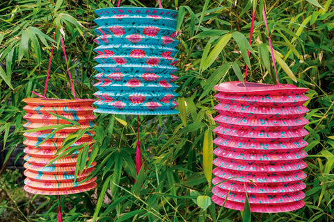 Rex London: Farolillos de papel (set de 3 unidades) - 20% descuento