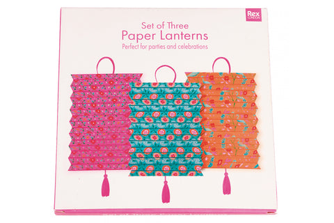 Rex London: Farolillos de papel (set de 3 unidades) - 20% descuento