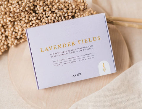 Azur: Lavender Fields jabón - 15% descuento