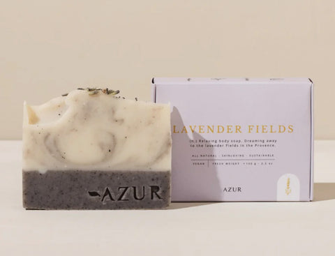 Azur: Lavender Fields jabón - 15% descuento