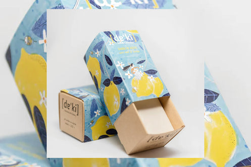 Daki saboaria artesanal: Jabón de aceite con miel y limón - 30% descuento