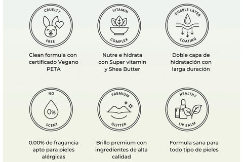 Unleashia: Vegan Lip Balm (Bálsamo labial hidratante) - 25% de descuento