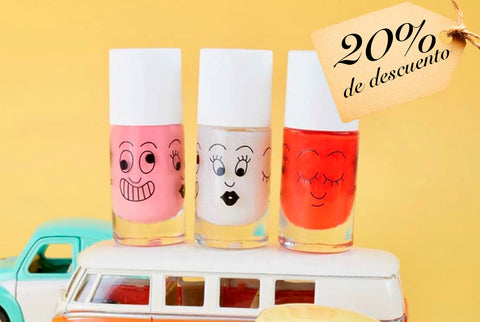 Nailmatic Kids: Vernis Enfant base Eau - Classic (Esmaltes infantiles a base de agua - Tonos Clásicos) - 20% descuento
