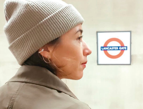 Philomena: Pendiente Luna - 20% descuento