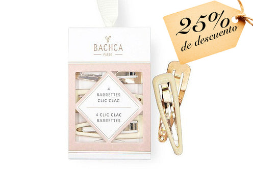 Bachca: Barrettes Clic Clacs  (Pinzas) - 25% descuento