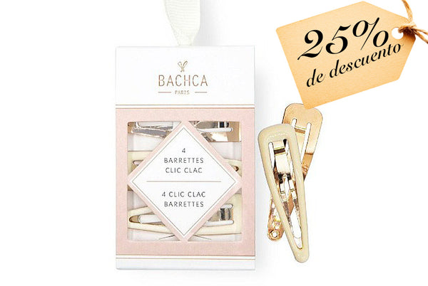 Bachca: Barrettes Clic Clacs  (Pinzas) - 25% descuento