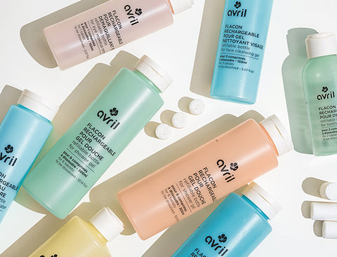 Avril: Le Gel Nettoyant Visage Rechargeable (Gel de limpieza facial recargable) - 15% descuento