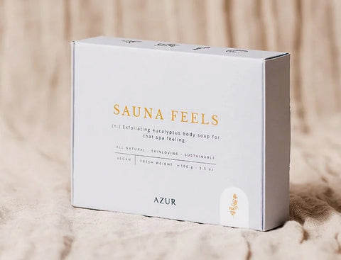 Azur: Sauna Feels jabón - 15% descuento