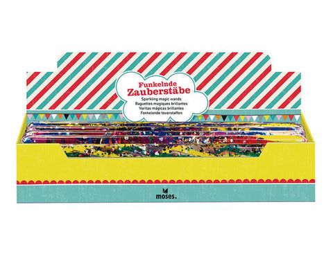 Moses: Varita mágica con purpurina - varios colores - 20% descuento