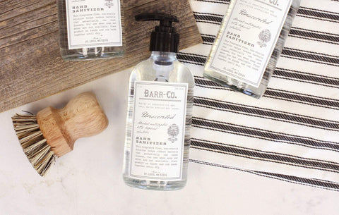 Barr-Co: Unscented Hand Sanitizer (Higienizador de manos sin aroma) - 50% descuento