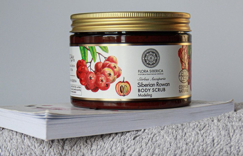 Flora Siberica: Siberian Rowan Body Scrub Modeling (Exfoliante Corporal Remodelante) - 20% de descuento