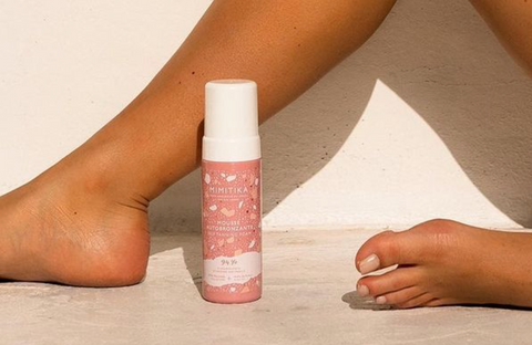 Mimitika: Mousse Autobronzante (Espuma autobronceadora) - 50% descuento