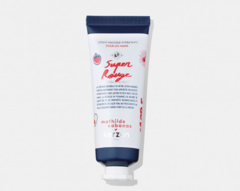 Kerzon: Lotion Magique Hydratante - Super Rouge (Crema de manos aroma cereza y frambuesa)
