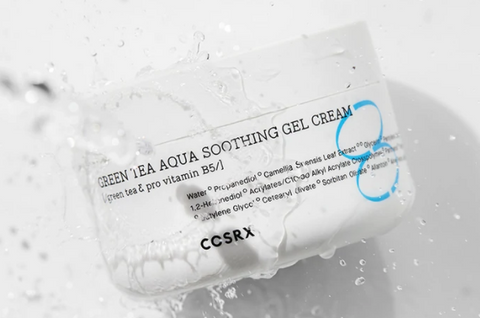 COSRX: Green Tea Aqua Soothing Gel Cream (Crema en gel) - 50% de descuento
