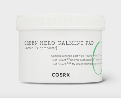 COSRX: Green Hero Calming Pad (Discos limpiadores y calmantes)