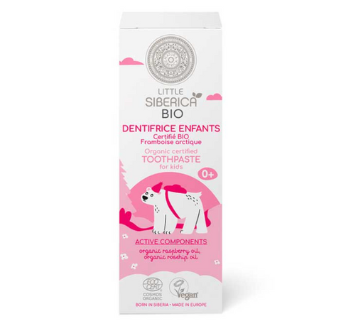Little Siberica BIO: Dentifrice Enfants - Varios sabores (Pasta de dientes infantil) - 15% de descuento