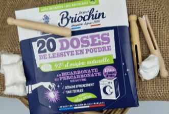 Jacques Briochin: La Lessive en Poudre - 20 doses (Detergente en polvo 20 dosis)