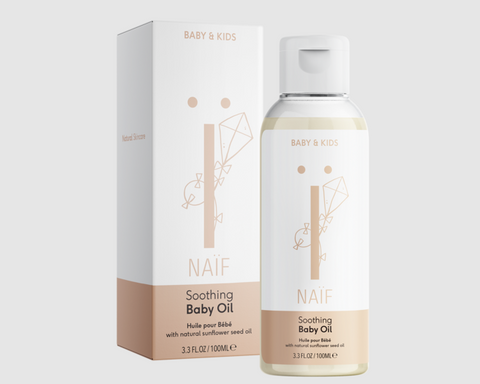Naïf: Soothing Baby Oil (Aceite calmante para bebés y niños) - 20% descuento