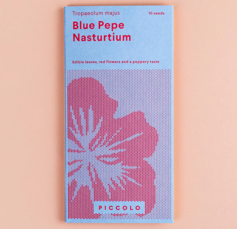 Piccolo: Semillas de flores comestibles - Varios tipos - 50% descuento