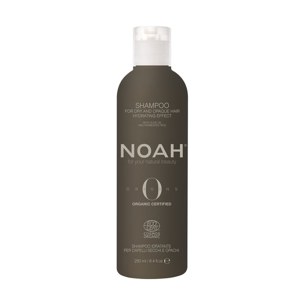 NOAH: ORIGINS Shampoo Hidratante con Oliva y fermentado de Arroz (Champú para pelo seco y frágil) - 20% descuento