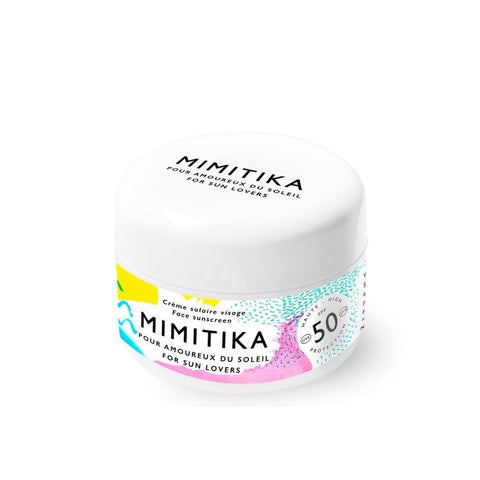 Mimitika: Créme Solaire Visage SPF50 (Crema Facial SPF50)