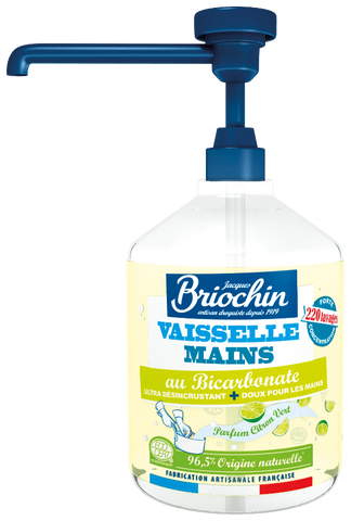 Jacques Briochin: Liquide Vaisselle & Main au Bicarbonate (Detergente lavavajillas)
