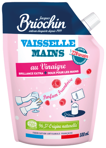 Jacques Briochin: Liquide Vaisselle & Main au Vinaigre (Detergente lavavajillas)