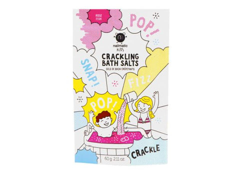 Nailmatic Kids: Crackling Bath Salts - Varios colores a elegir (Sales de baño crepitantes) - 20% descuento