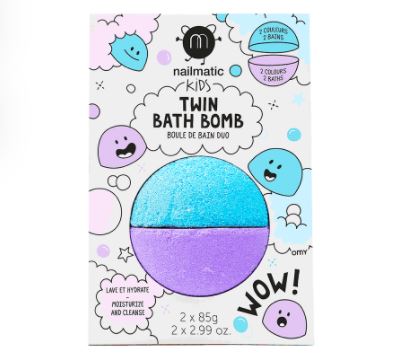 Nailmatic Kids: Twin Bath Bomb (Bombas de baño duo) - 20% descuento