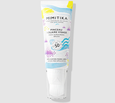 Mimitika: Pinceau Solaire Visage SPF50 (Brocha solar facial SPF50)