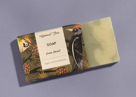 Helemaal Shea: Green Forest Soap (Jabón Bosque Verde)