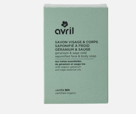 Avril: Savon Visage & Corps - Varios tipos (Pastilla de jabón para cara y cuerpo)