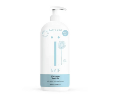 Naïf: Cleansing Wash Gel - sin aplicador pumper (Gel de baño para Bebés y Niños)
