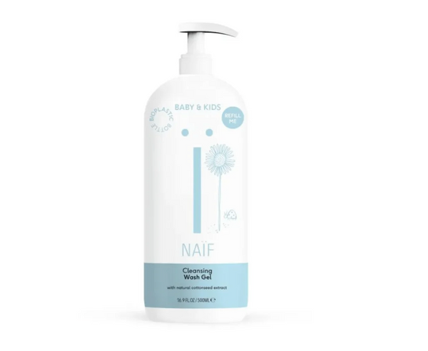 Naïf: Cleansing Wash Gel (Gel de baño para Bebés y Niños)